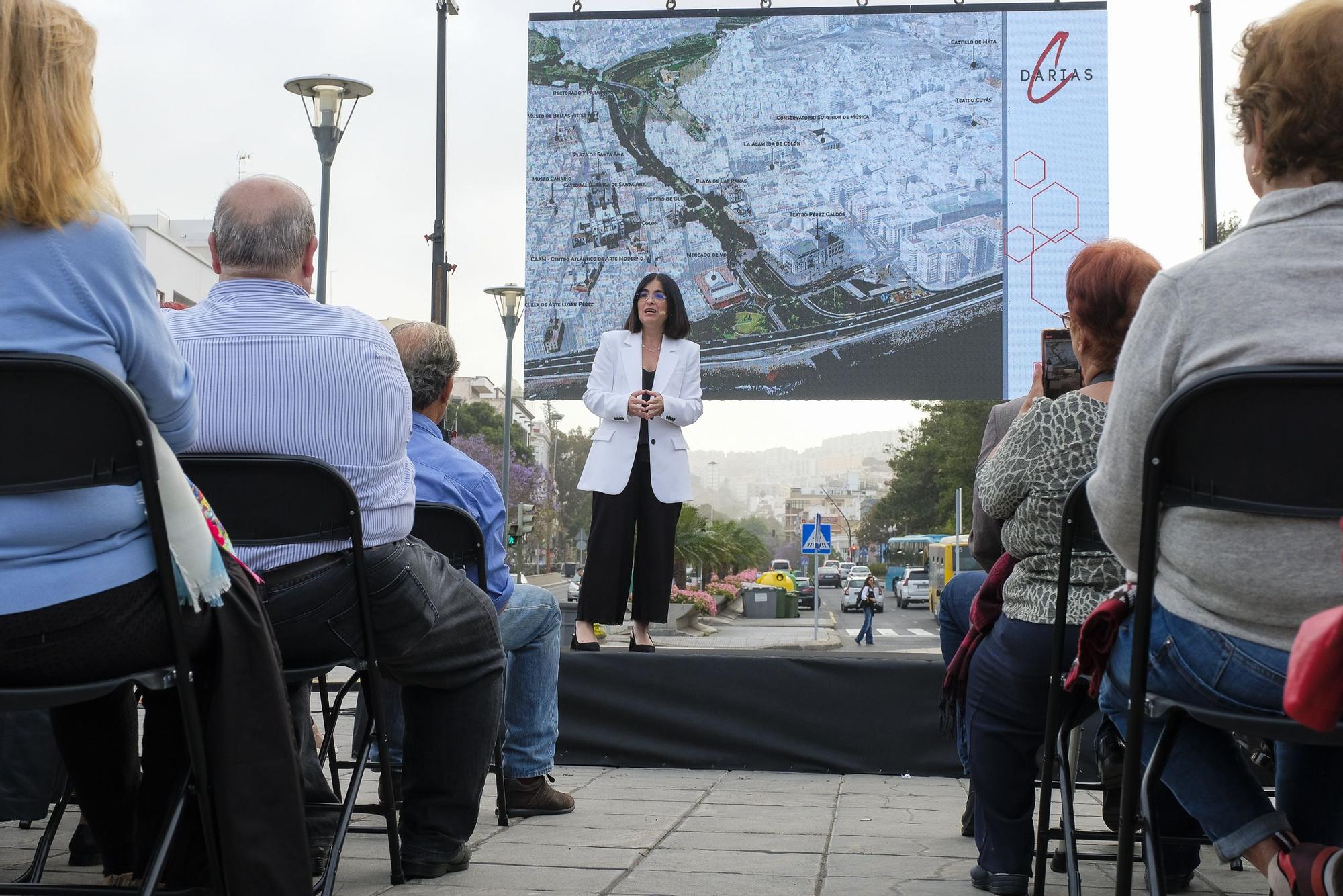 Carolina Darias presenta su proyecto emblemático para Las Palmas de Gran Canaria