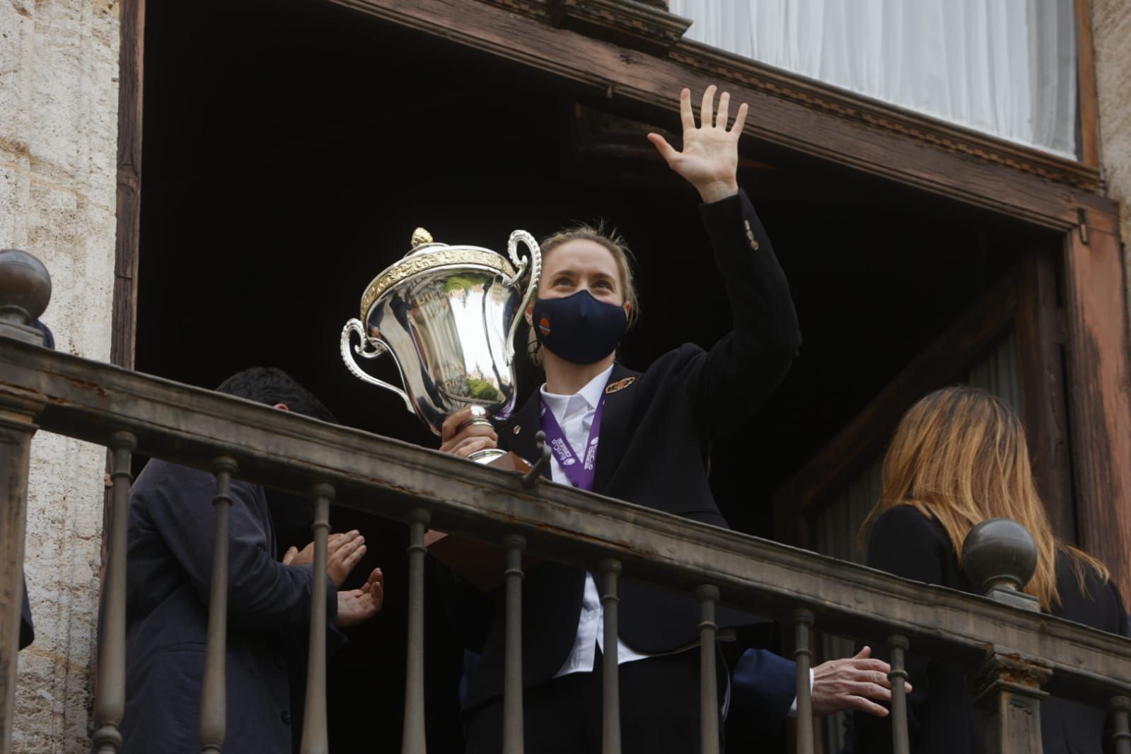 Las fotos del acto de celebración de la Eurocup Women