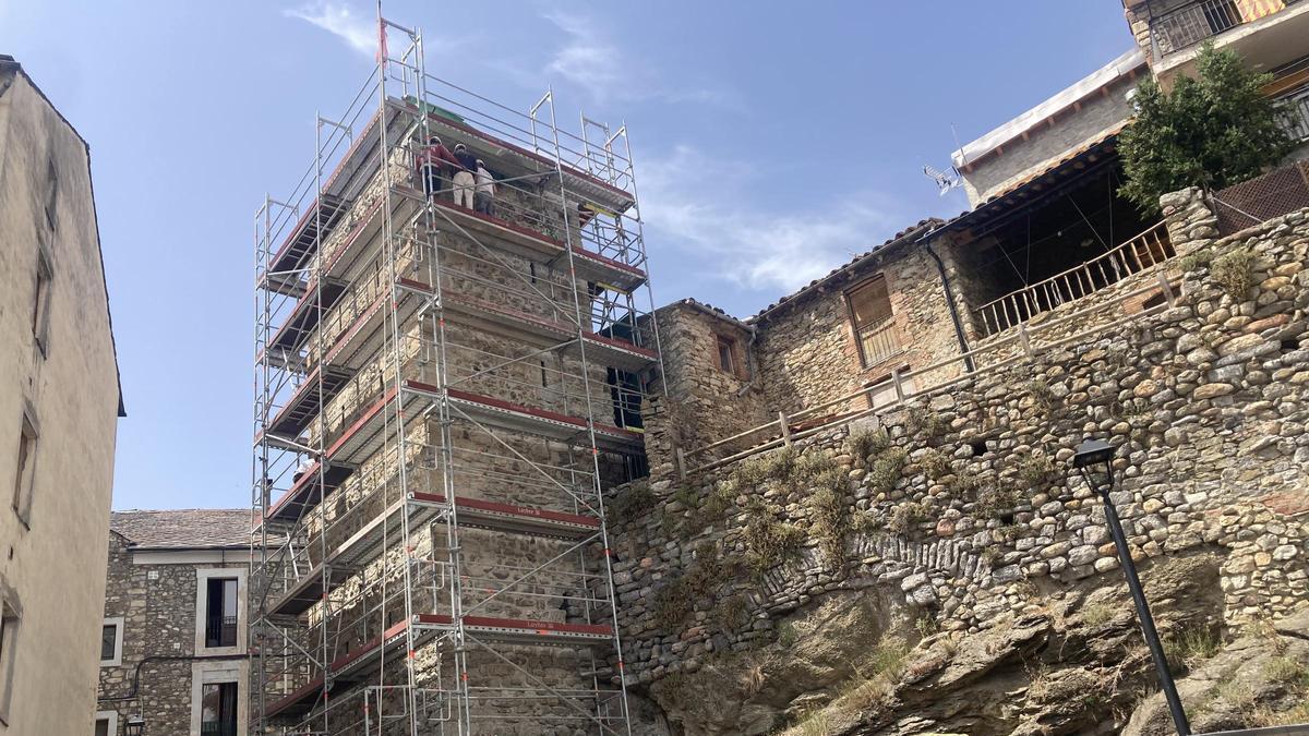 La Torre de la Presó de Bellver ja en obres