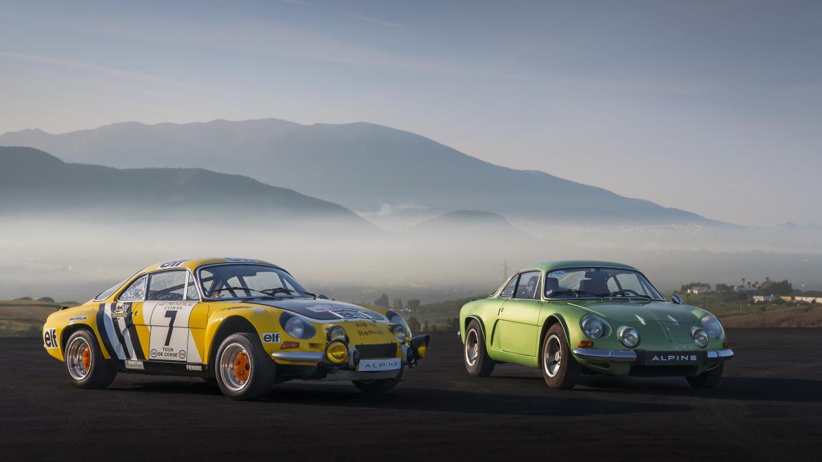 A110 1800S Grupo 4 y Alpine A110 1600 SX