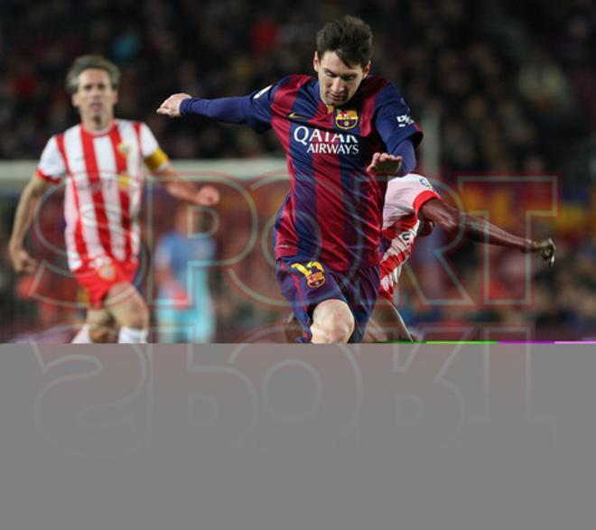 FC Barcelona, 4 - UD Almeria, 0