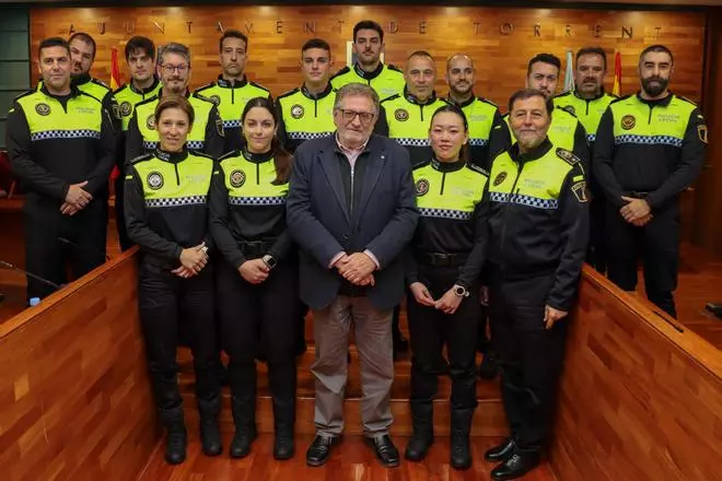 Torrent incorpora 15 nuevos agentes de Policía Local