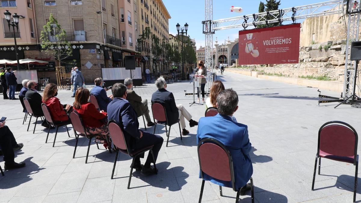 Acto de presentación, este lunes, del nuevo programa del &#039;Volveremos&#039;.