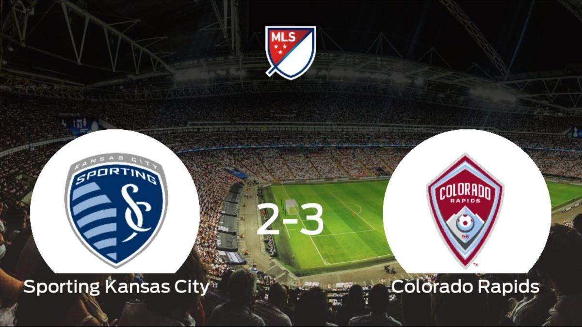 El Colorado Rapids se queda con los tres puntos tras vencer 2-3 al Sporting Kansas City