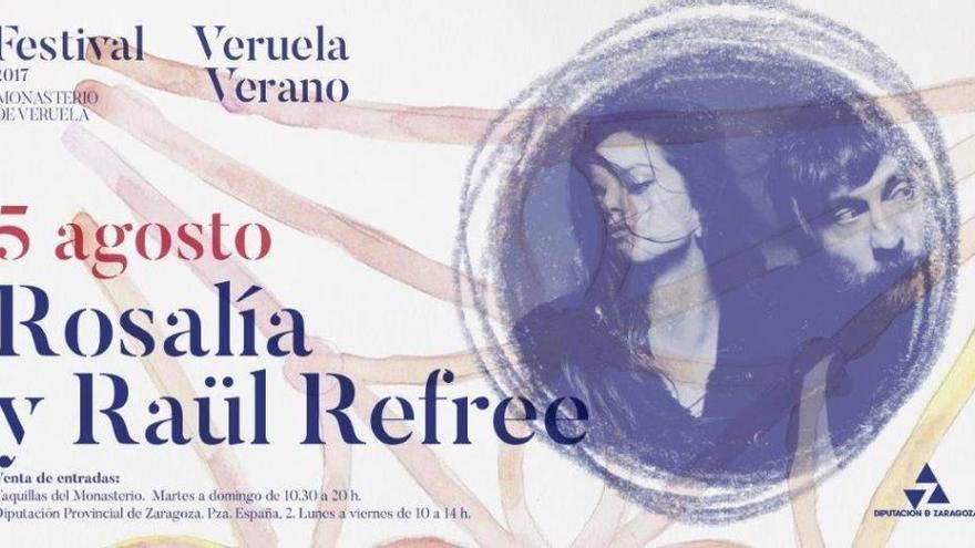 El Festival Veruela Verano recibe el sábado el flamenco de Rosalía &amp; Raúl Refree