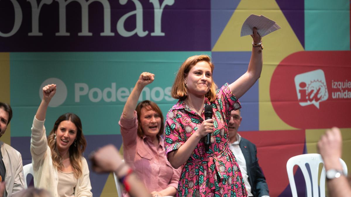 Elvira Medina, candidata a la Alcaldía del Ayuntamiento de Murcia.