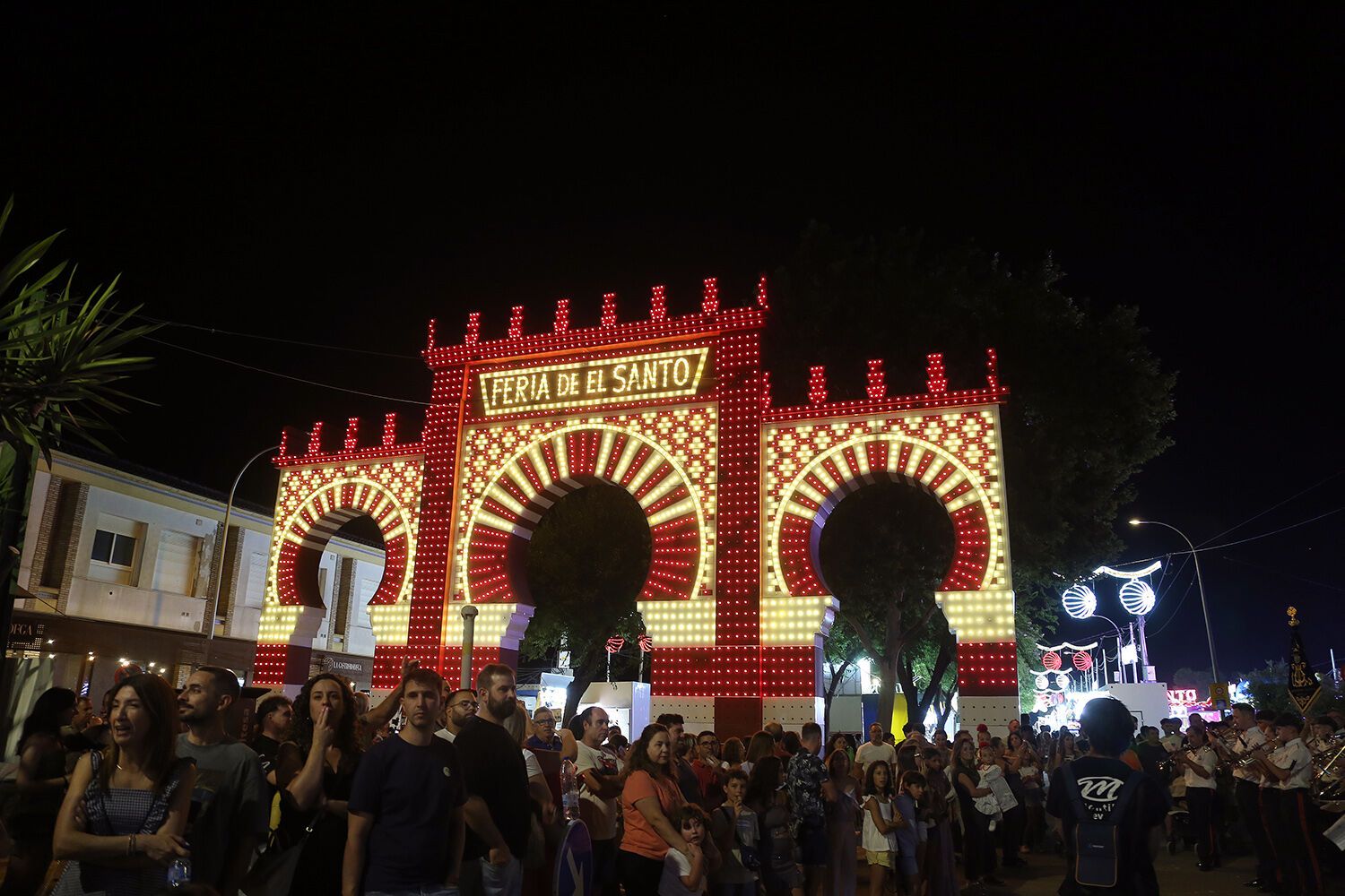 Portada de la Feria del Santo de Montilla 2026, en la jornada inaugural.