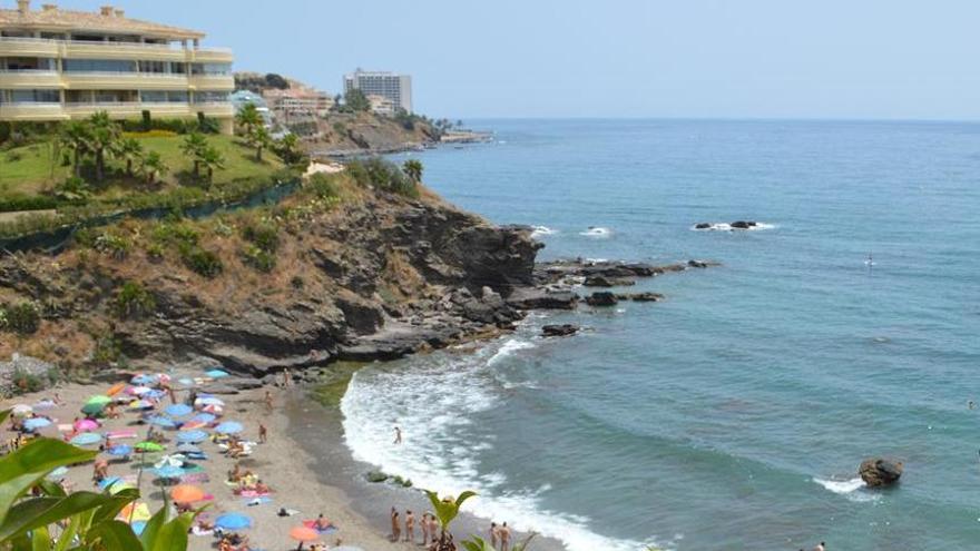 Vista panorámica de la playa de Benalnatura.