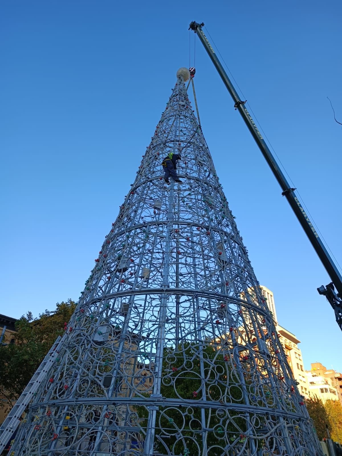 FOTOGALERÍA | Zaragoza se prepara para la Navidad