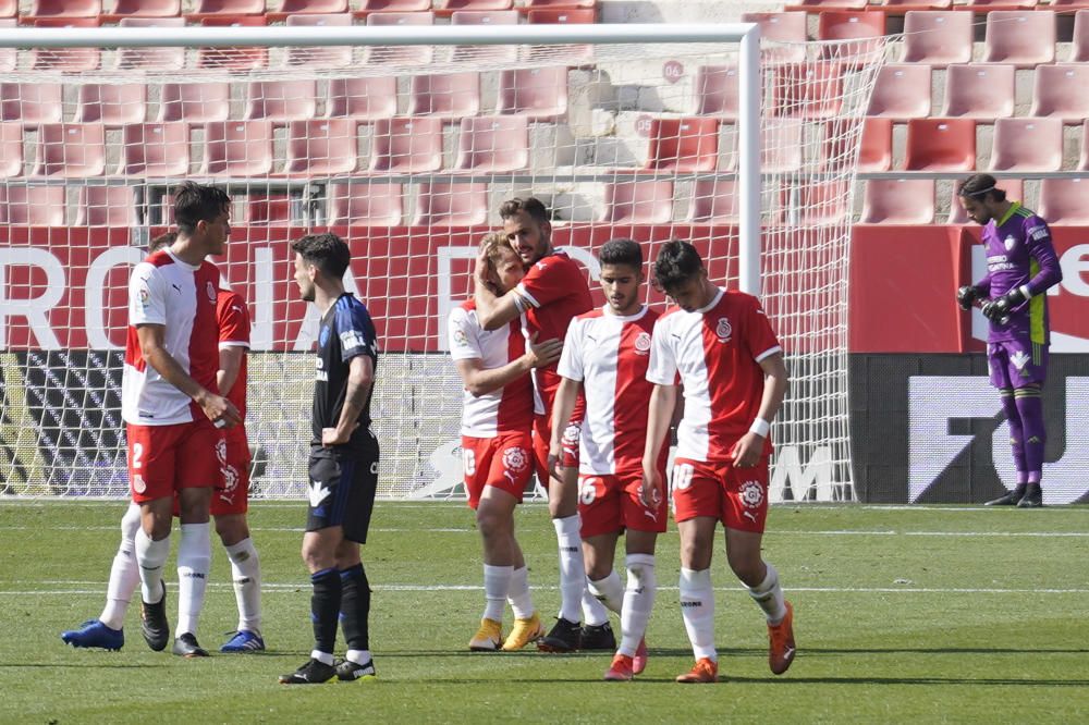 Girona - Ponferradina, en imatges