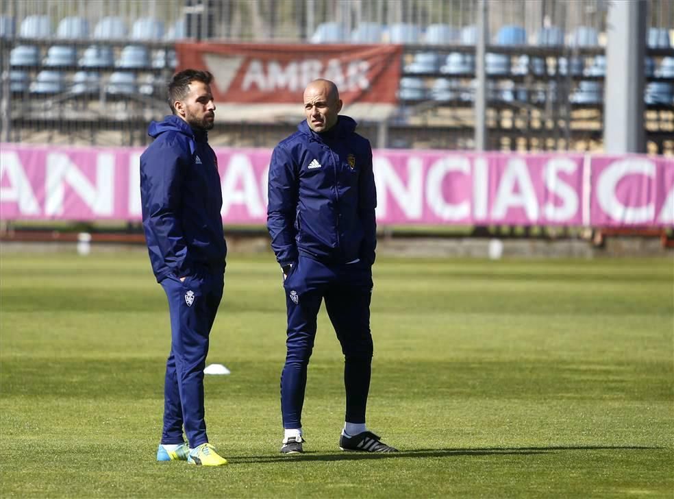 Entrenamiento del Real Zaragoza