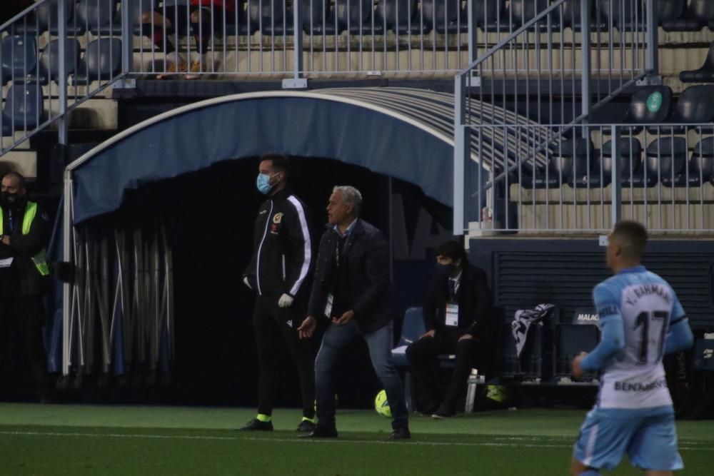 Partido de la Liga SmartBank: Málaga CF - Logroñés.