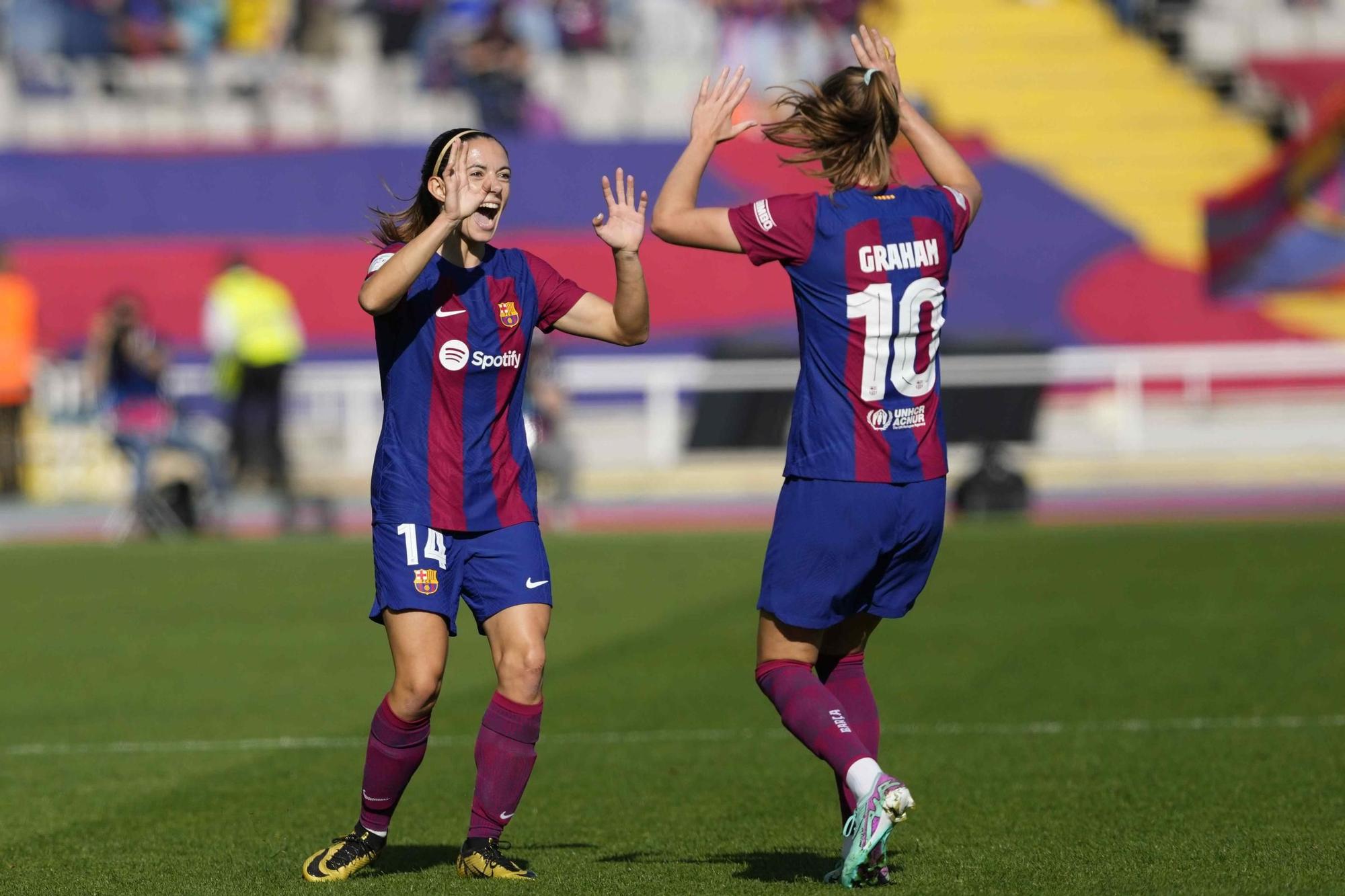 Les imatges del Barcelona - Reial Madrid de la lliga femenina