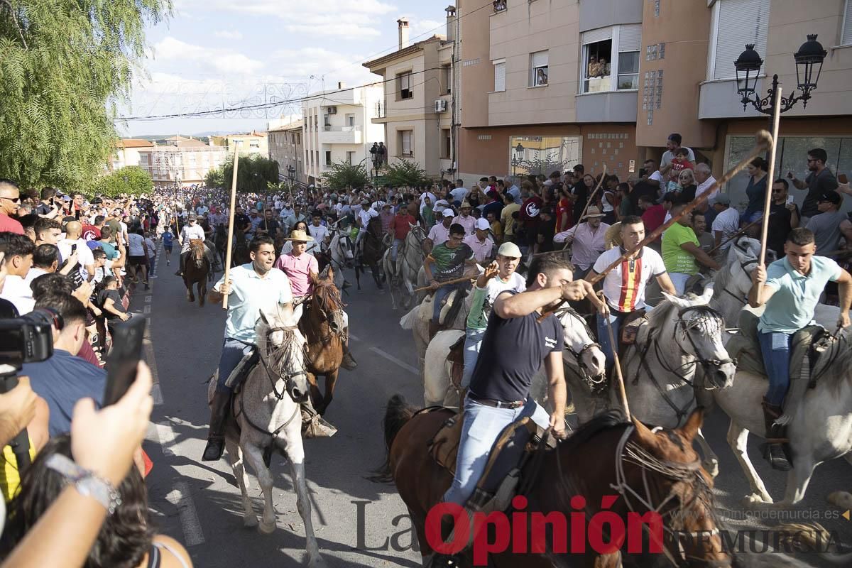 El segundo encierro de las Fiestas de Moratalla se salda con un herido