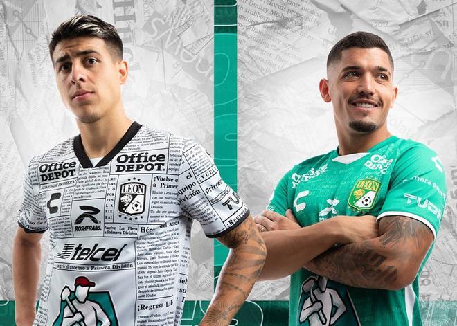 La camiseta del Club León para la temporada 2022/23