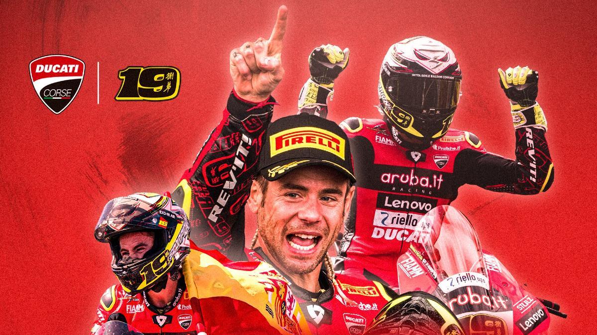 Felicitación de Ducati Corse