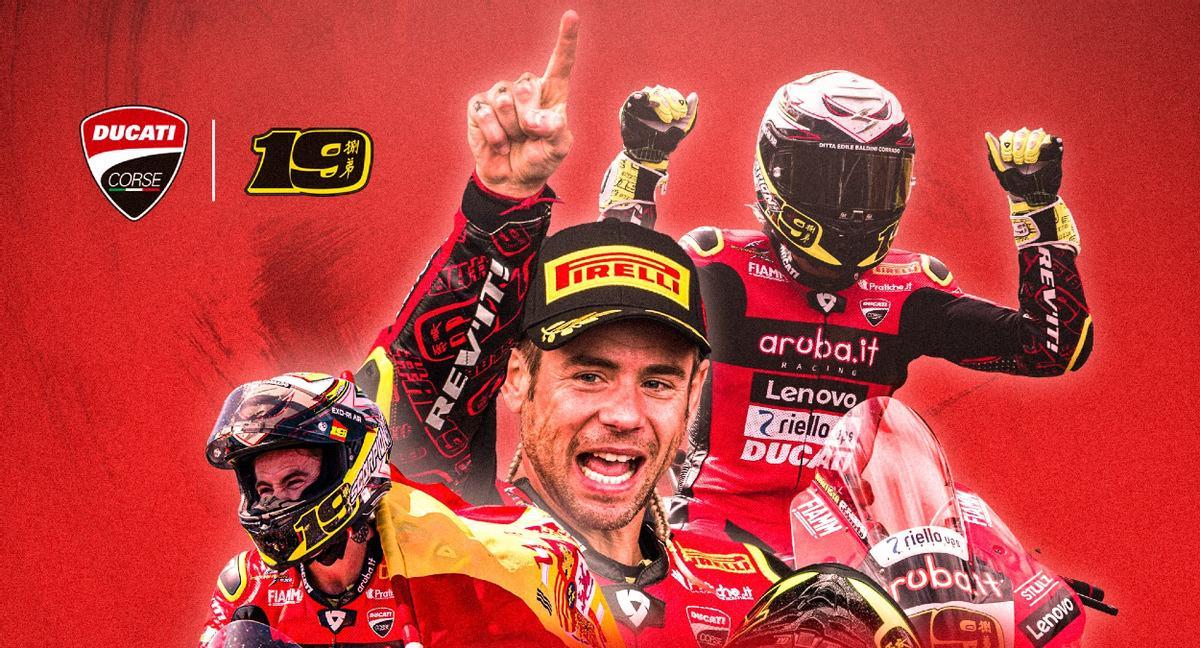 Felicitación de Ducati Corse