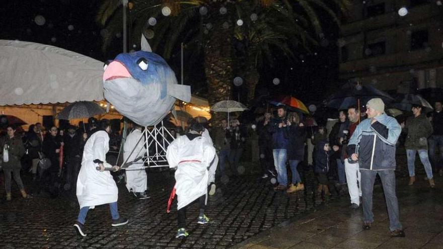 Enterro da Sardiña, en Caldas. // Noé Parga