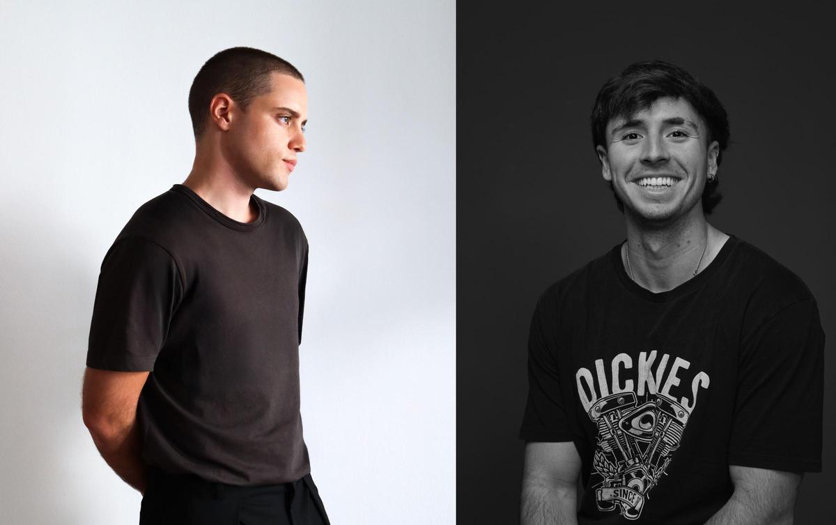 Álvaro García Ruano (Socovos, Albacete; 2002) y Andrés García Cuevas (1999) fueron premiados en Día D por sus trabajos de diseño gráfico y publicidad