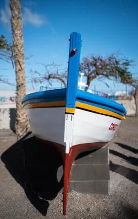 Entrega del barco 'El Corbeta' al pueblo de San Andrés