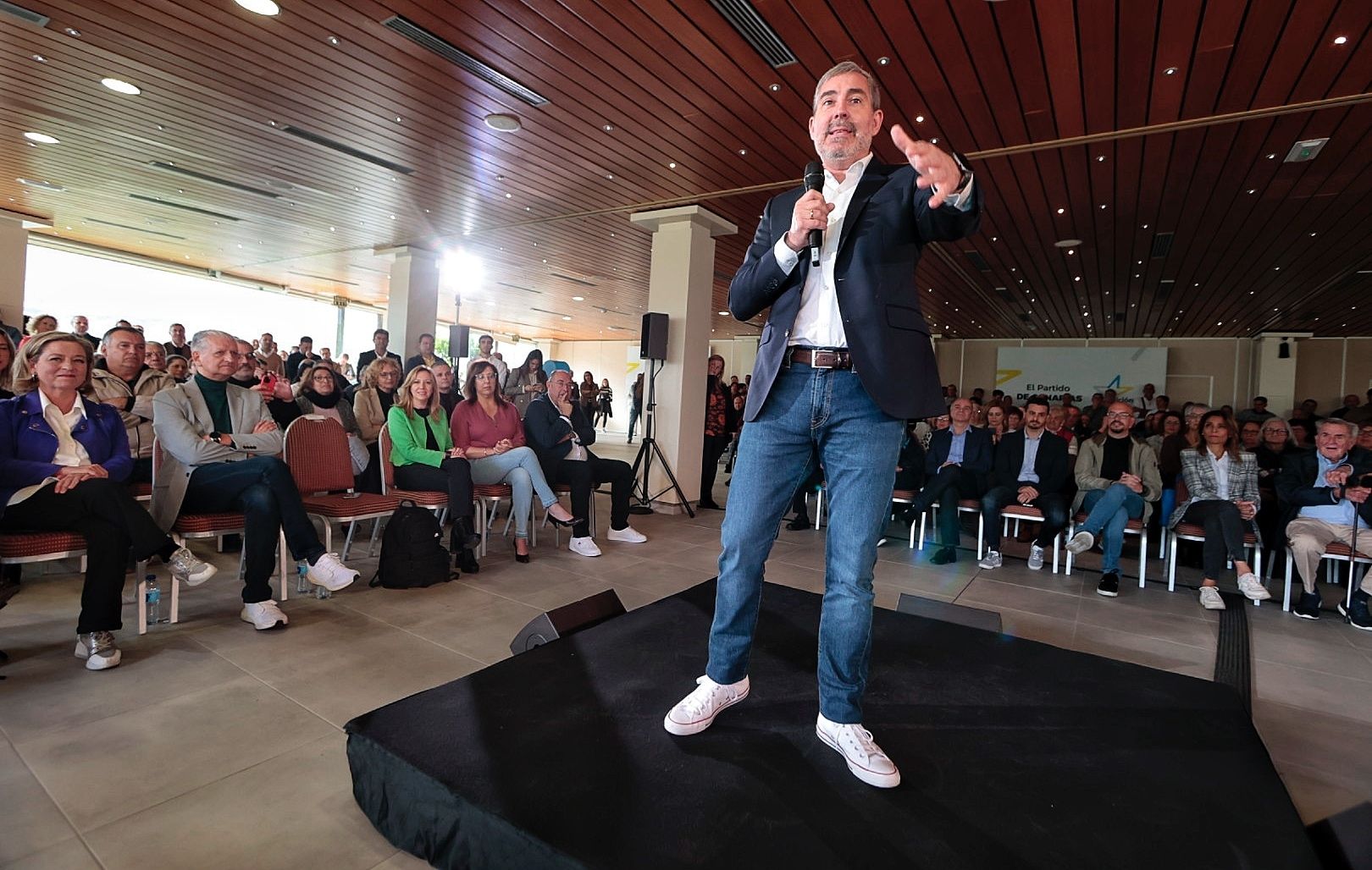 Presentación de Fernando Clavijo como candidato a la Presidencia del Gobierno de Canarias.