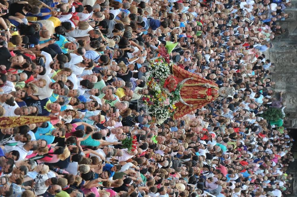 Romería de la Virgen de la Fuensanta: Salida de la