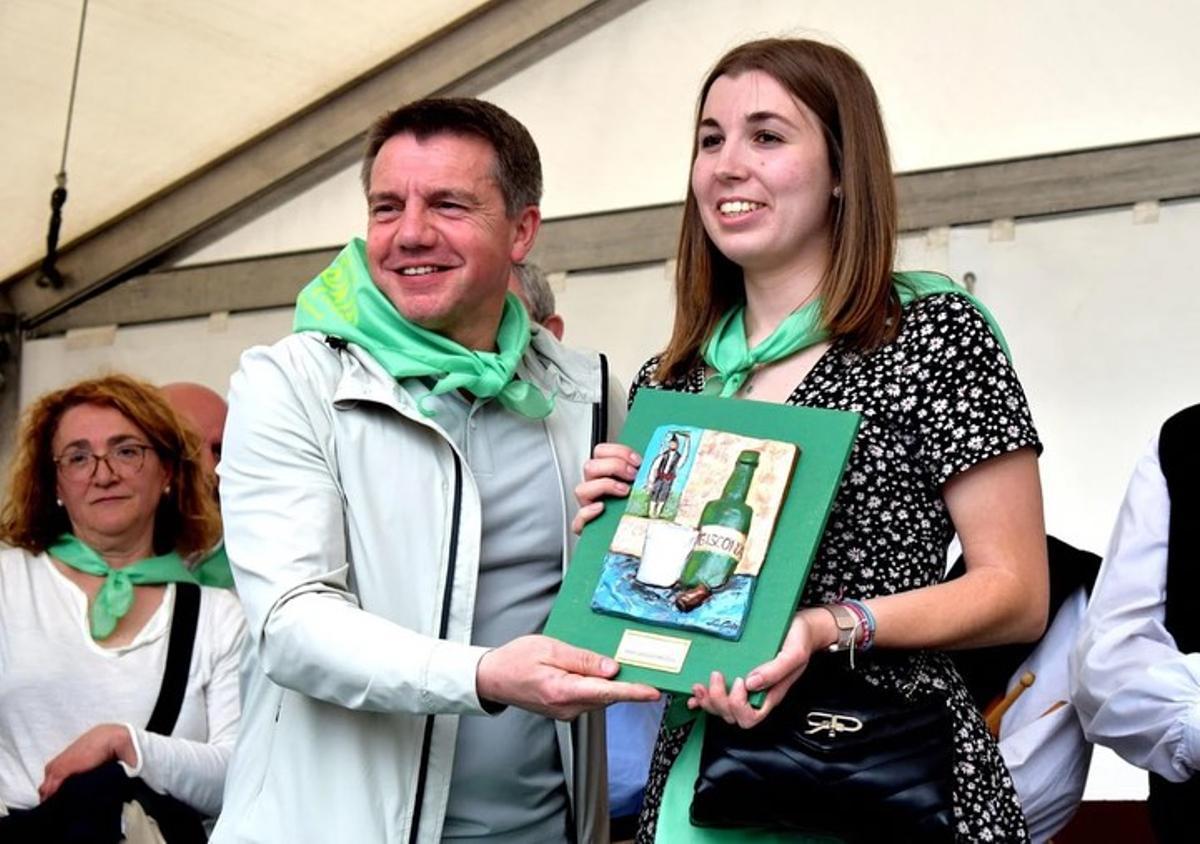 "De Pura Madre" fue premiada en la última Preba de la Sidra.
