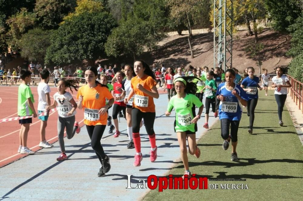 Final Cross Escolar de Lorca. Alevín femenino