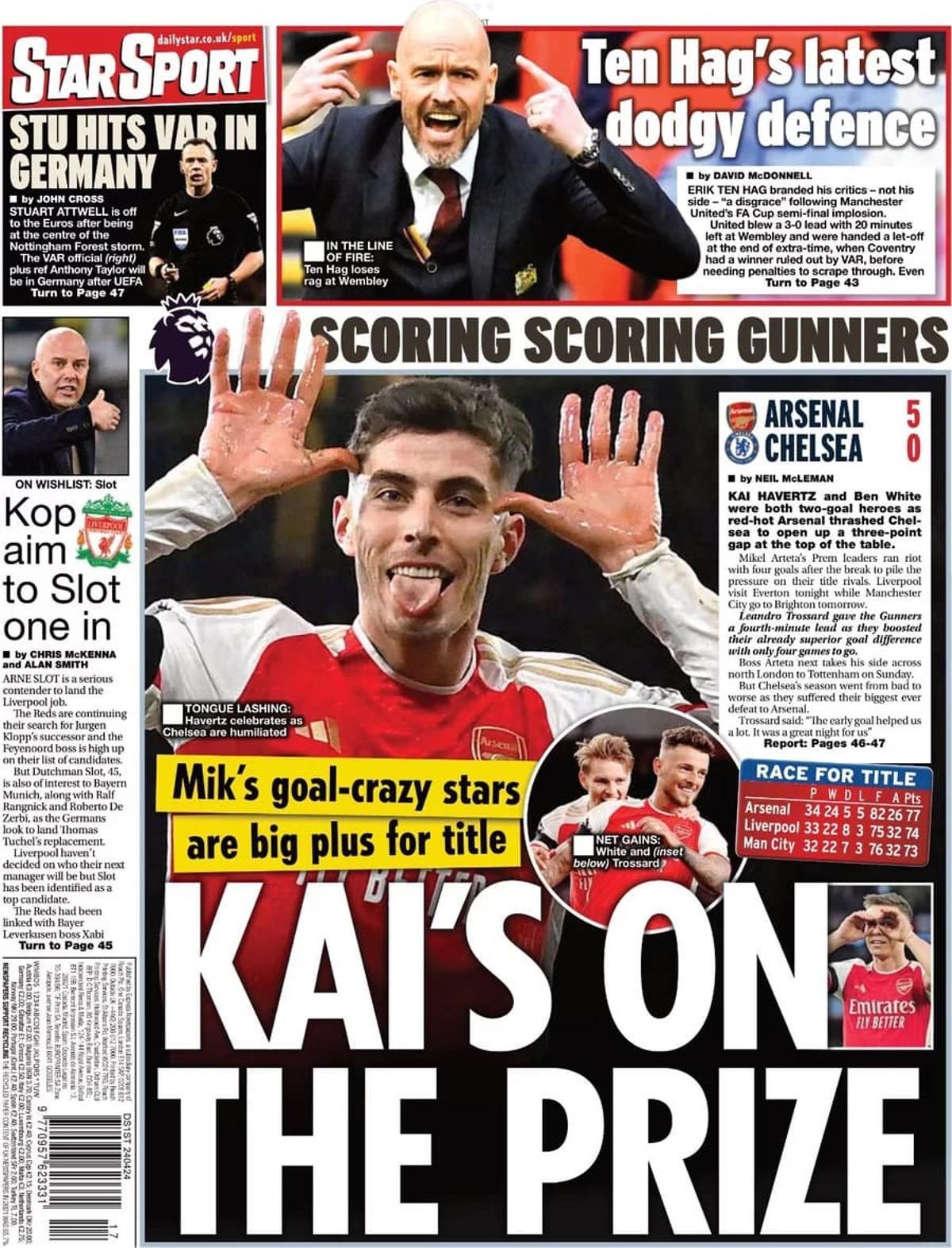 Las portadas de los periódicos deportivos de hoy, miércoles 24 de abril Las portadas de los periódicos deportivos de hoy, miércoles 24 de abril