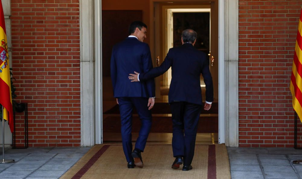 Reunió entre Quim Torra i Pedro Sánchez