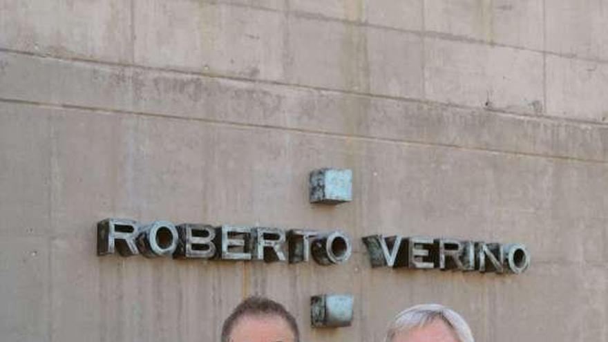 Roberto Verino con Alejandro Rubín.  // Jesús Regal
