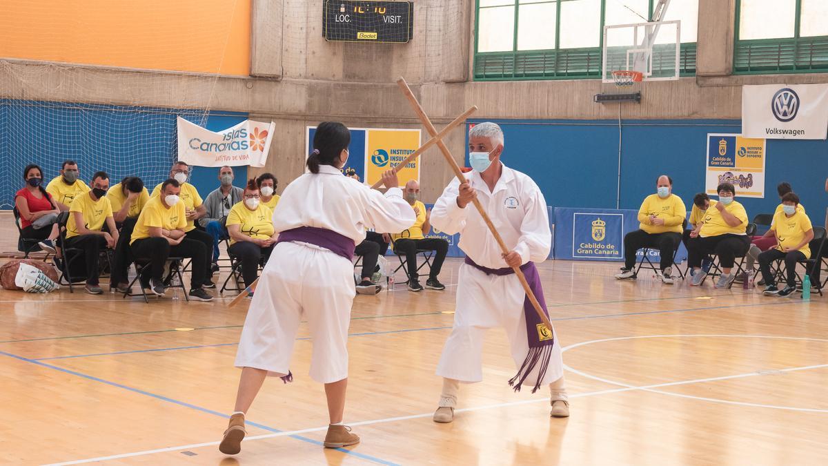 70 garrotistas participan en el I Campeonato de Lucha del Garrote Adaptada