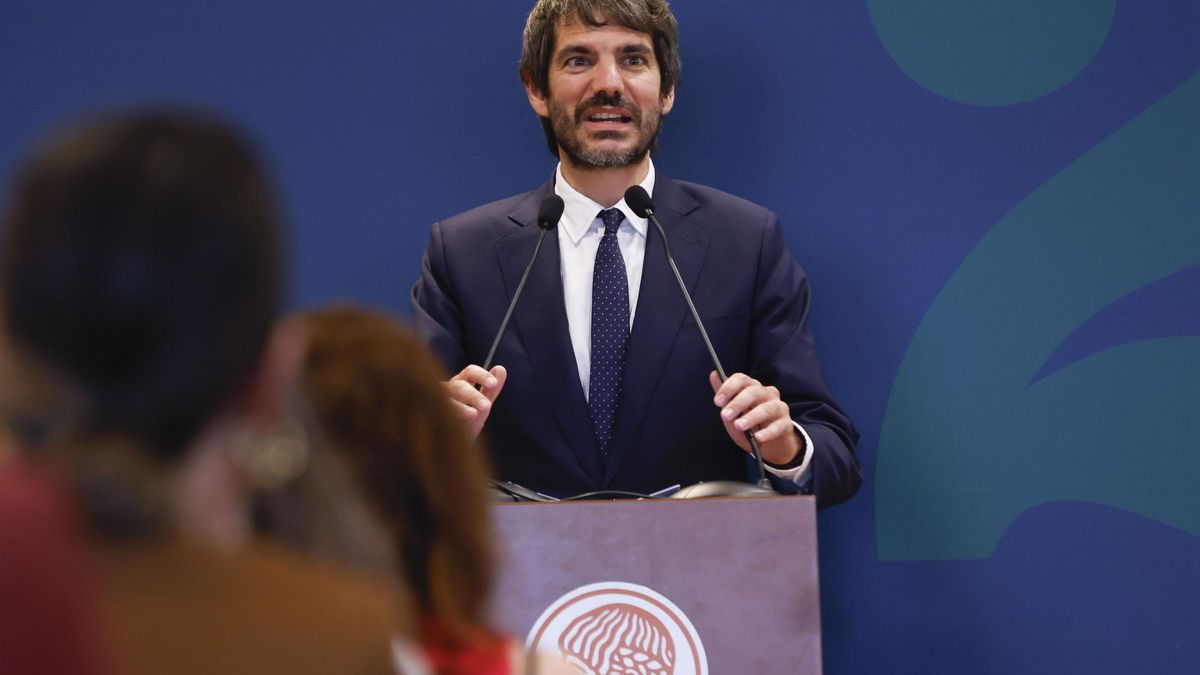 Ernest Urtasun, durante la presentación del Centenario de la Generación del 27.