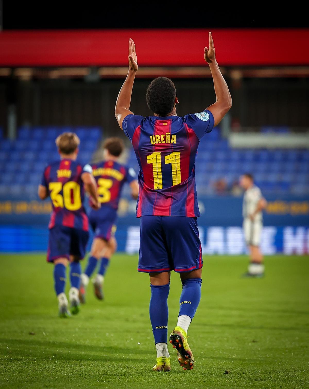 Las mejores imágenes del Barça Atlètic vs Castellón B (4-0)