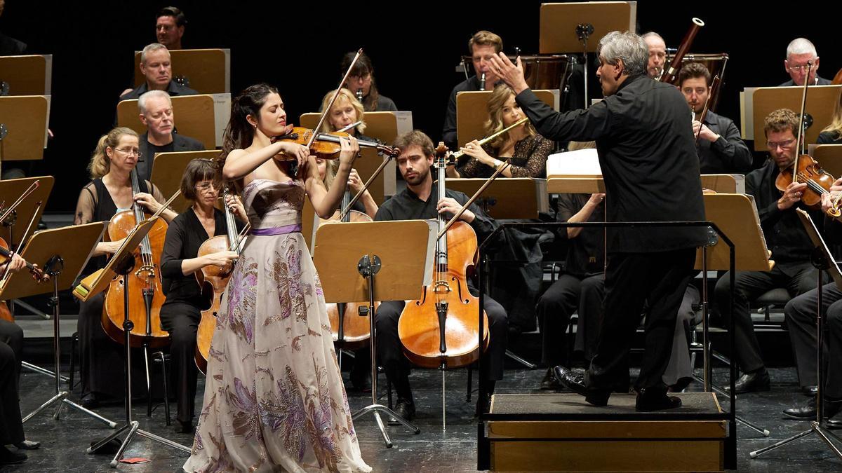 María Dueñas y Antonio Pappano