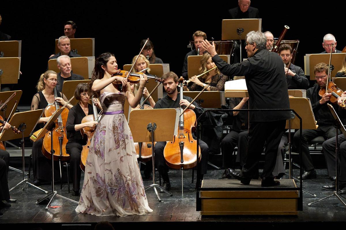 María Dueñas y Antonio Pappano