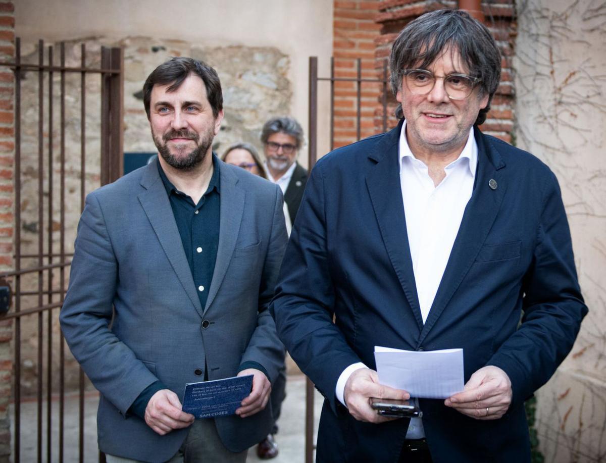 La justícia europea avala negar l’acta de diputats a Puigdemont i Comín