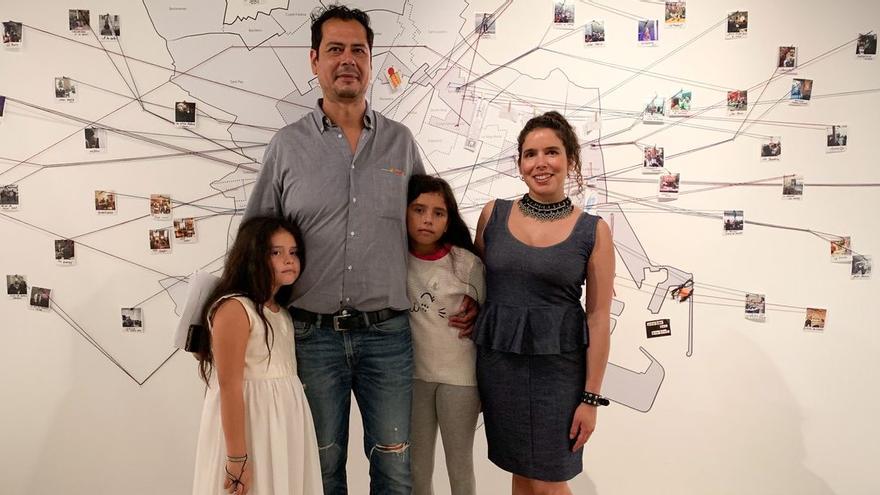 Gabriela, con su marido y sus hijas, se instalaron en Cinctorres.