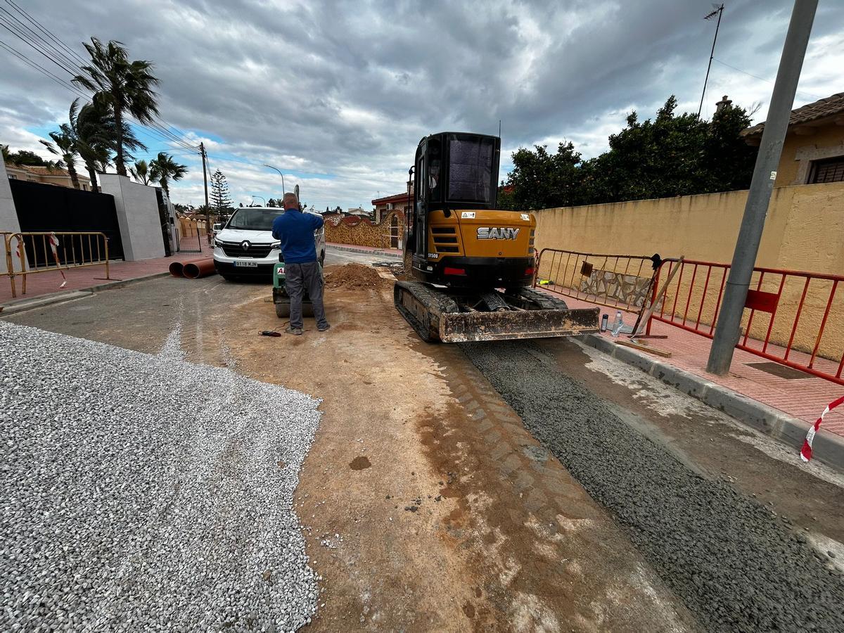 Las obras tienen un plazo de ejecución de dos meses