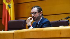 El vicepresidente primero del Senado y dirigente del PP, Javier Maroto