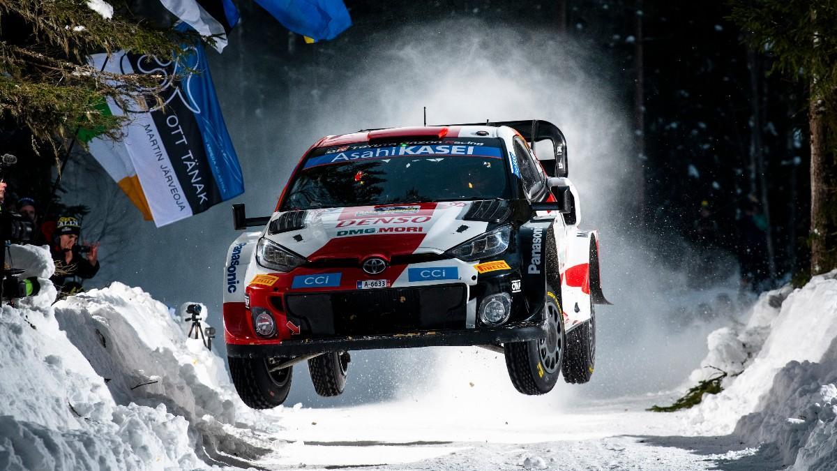 Rovanperä en el Rally de Suecia