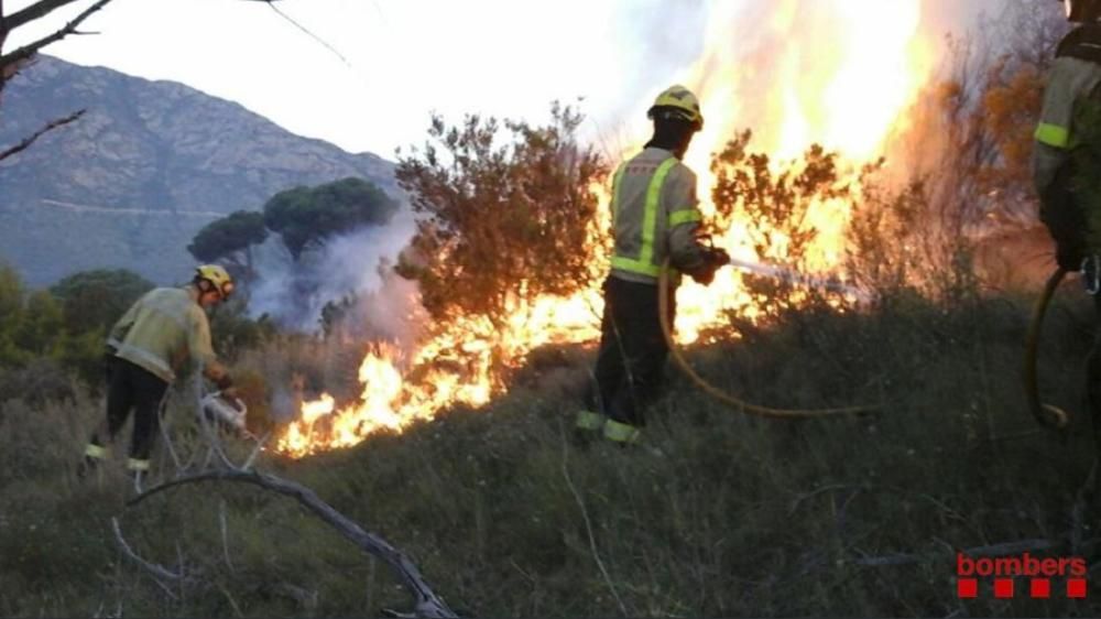 Incendi a Llançà