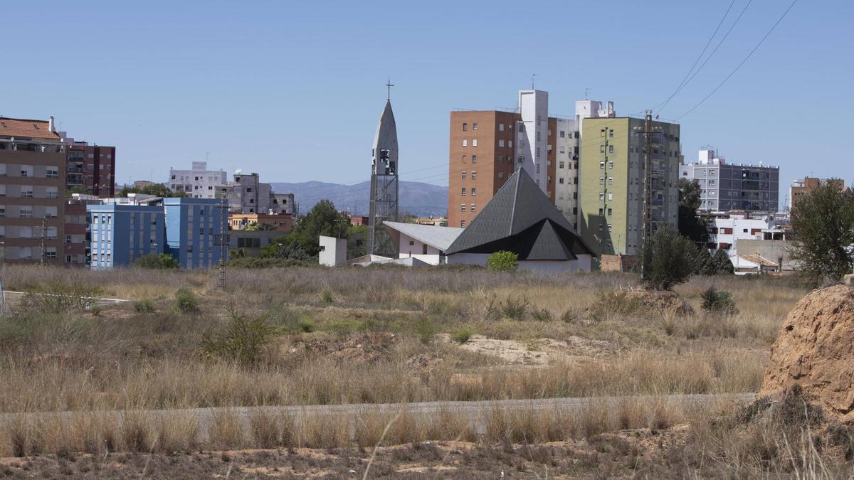 Terrenos del Torrejó pendientes de urbanizar.