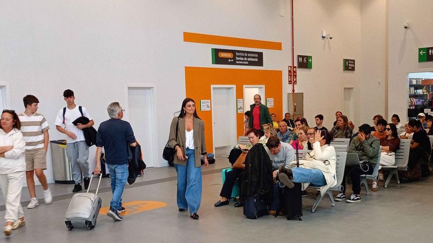 Estacion provisional de San Cristóbal en A Coruña