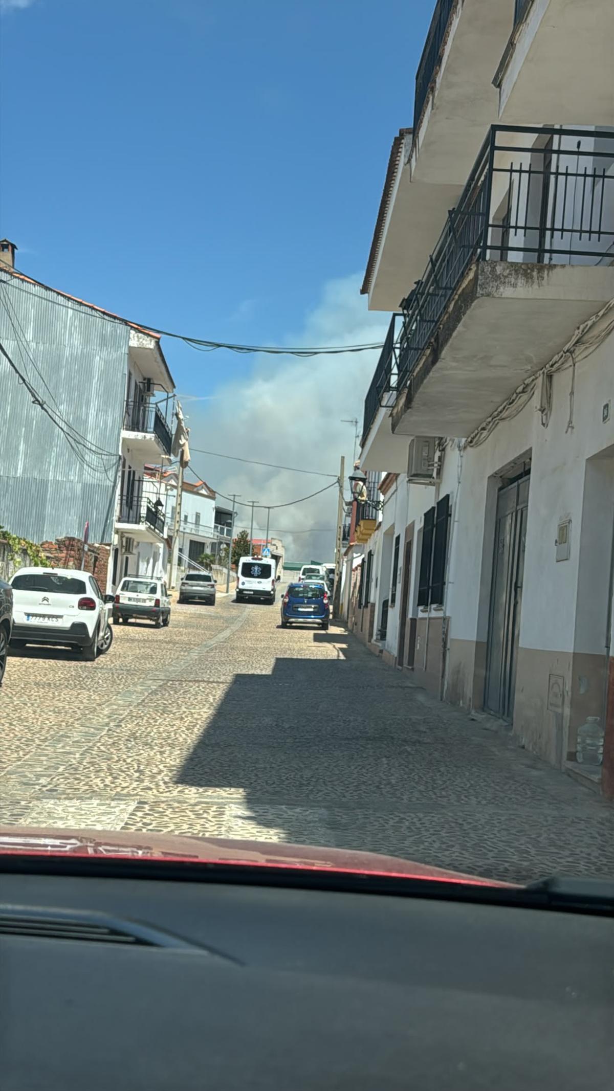 Fotogalería | Las imágenes del incendio en Las Navas, en Herrera del Duque