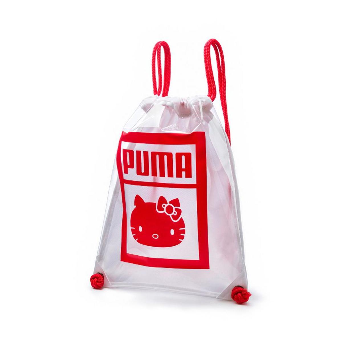 Mochila de cuerdas de la colección Puma x Hello Kitty