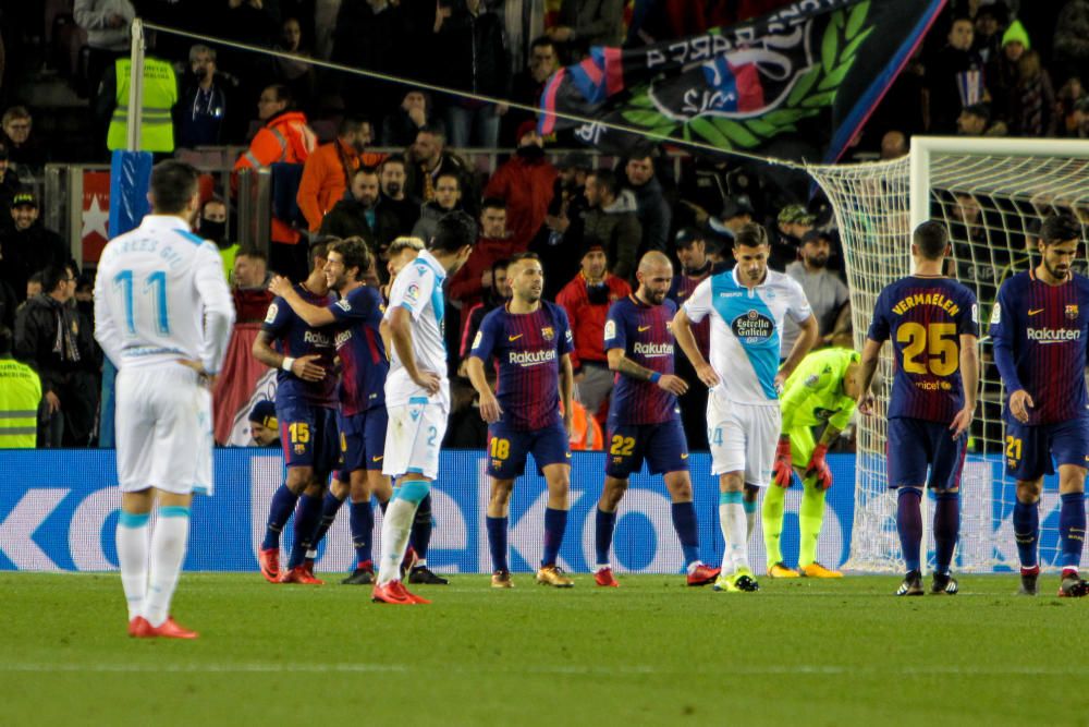 El Dépor sale goleado del Camp Nou