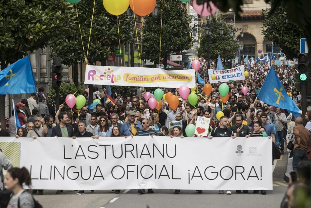 La manifestación, en imágenes