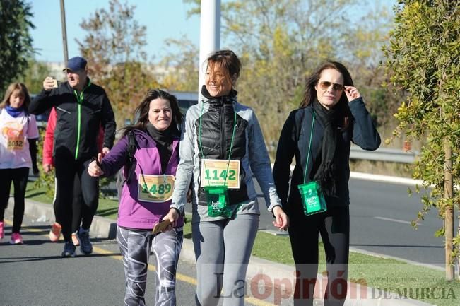 Carrera popular AFACMUR y La7TV en La Alberca: senderistas