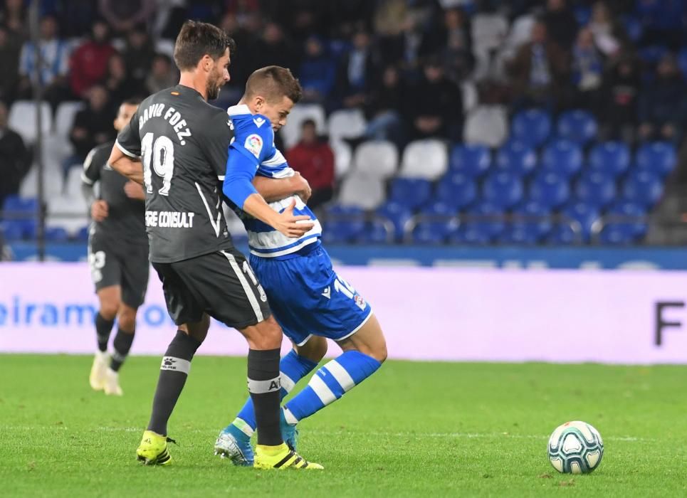 El Dépor empata en Riazor con el Alcorcón